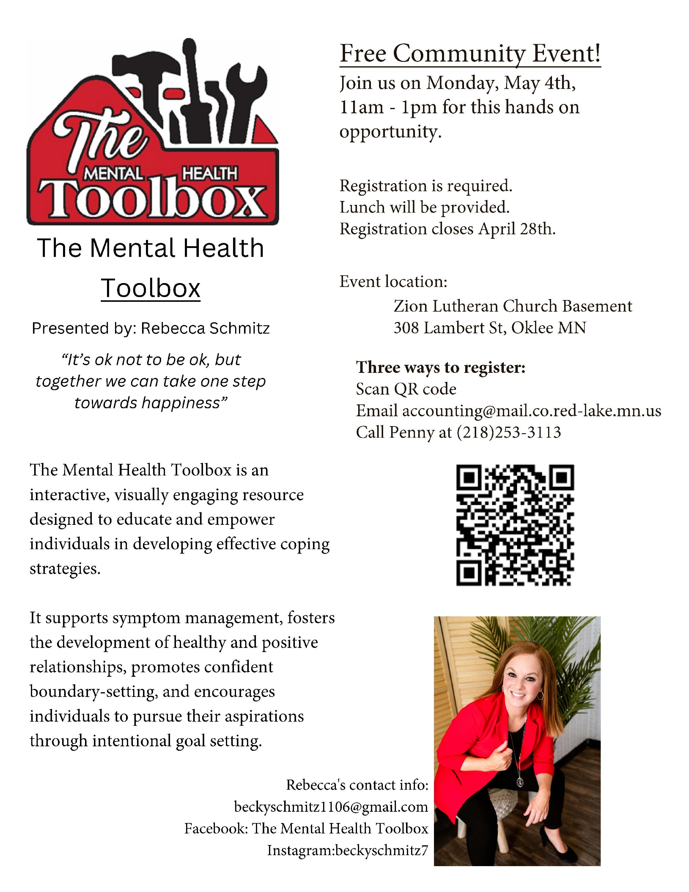 Red Lake Flyer for May 2026 MH training